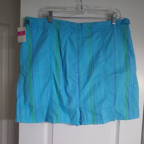 NWT Fresh Produce Skort Skirt Sz. XL Nautical Rope Cruiser in the color Laguna - Picture 2 of 5